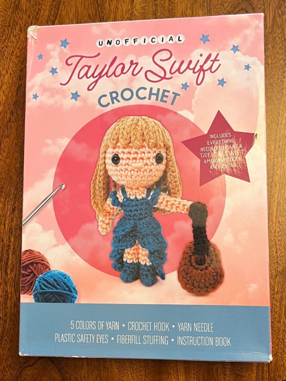 Unofficial Taylor Swift Book and Crochet Kit